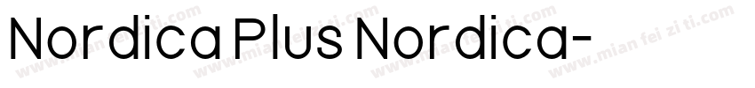 Nordica Plus Nordica字体转换